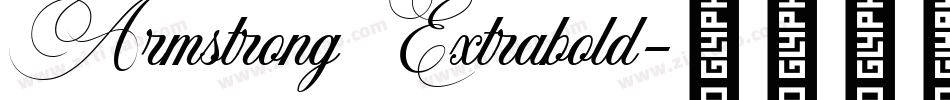Armstrong Extrabold字体转换